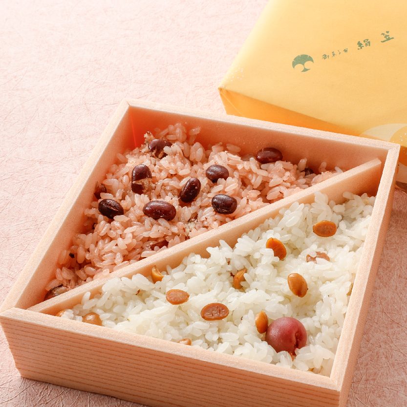 赤飯/とん蝶 折詰入