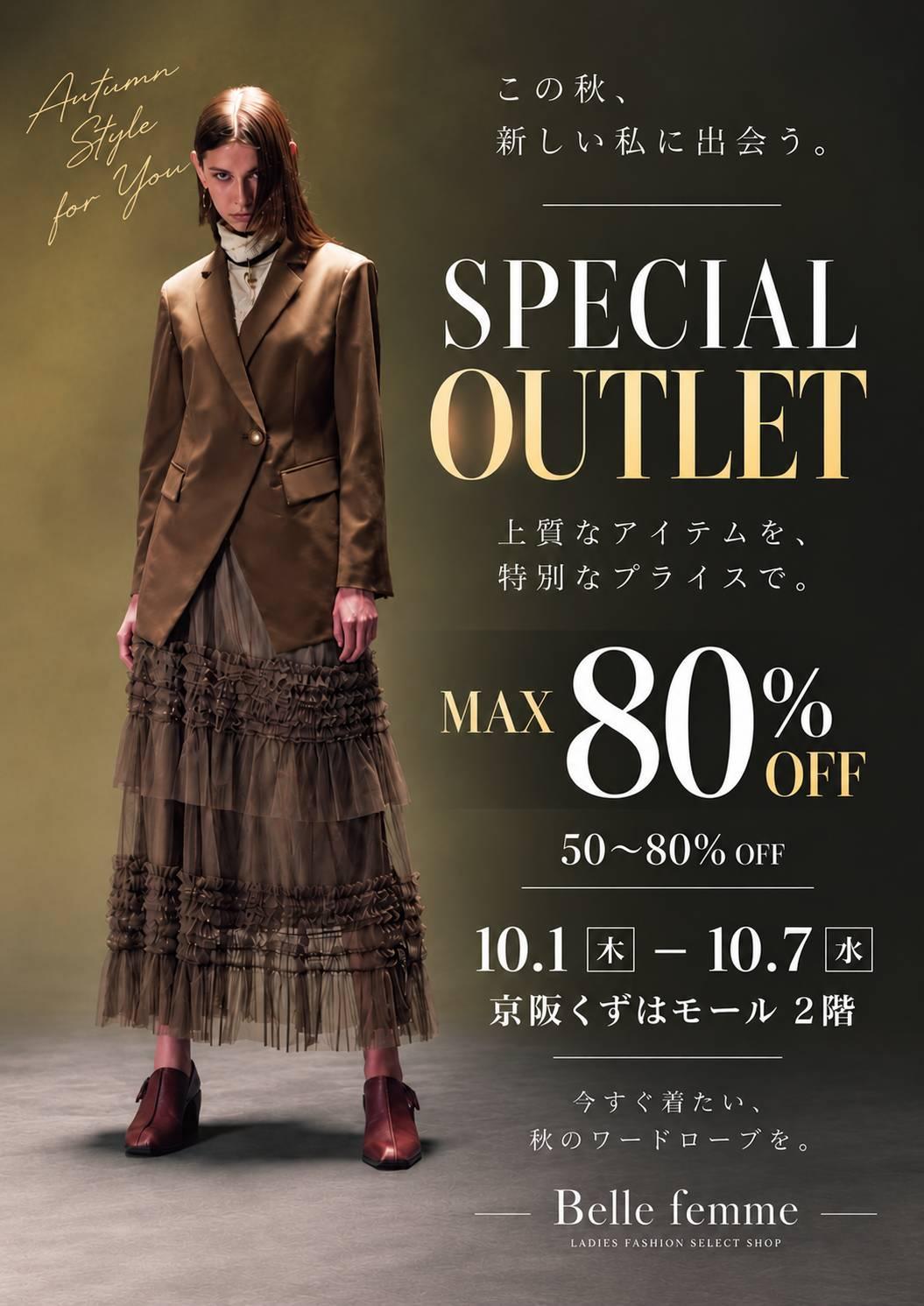 【Belle femme】pop up shop