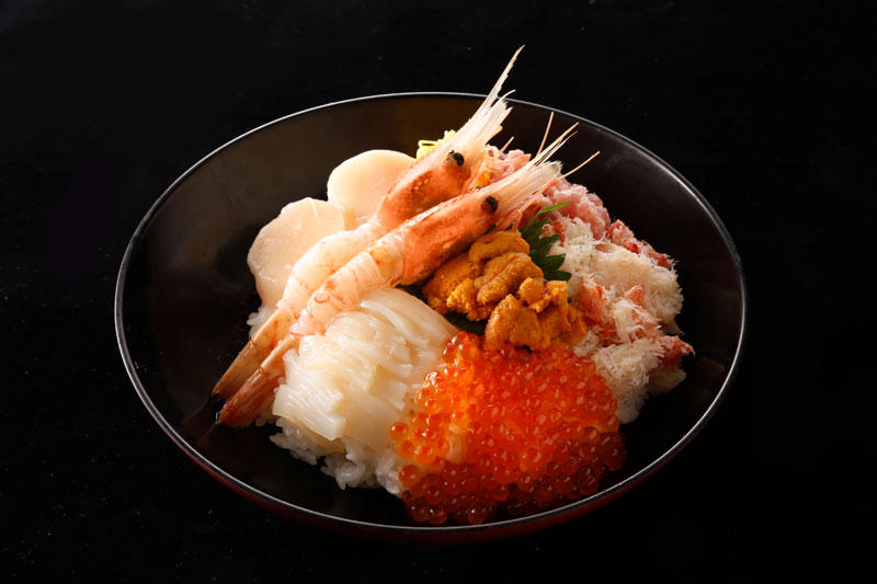 函館ぶっかけ海鮮丼