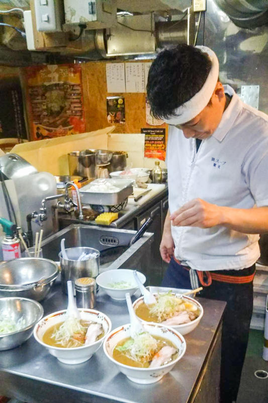 北海道-狼スープ調理の様子