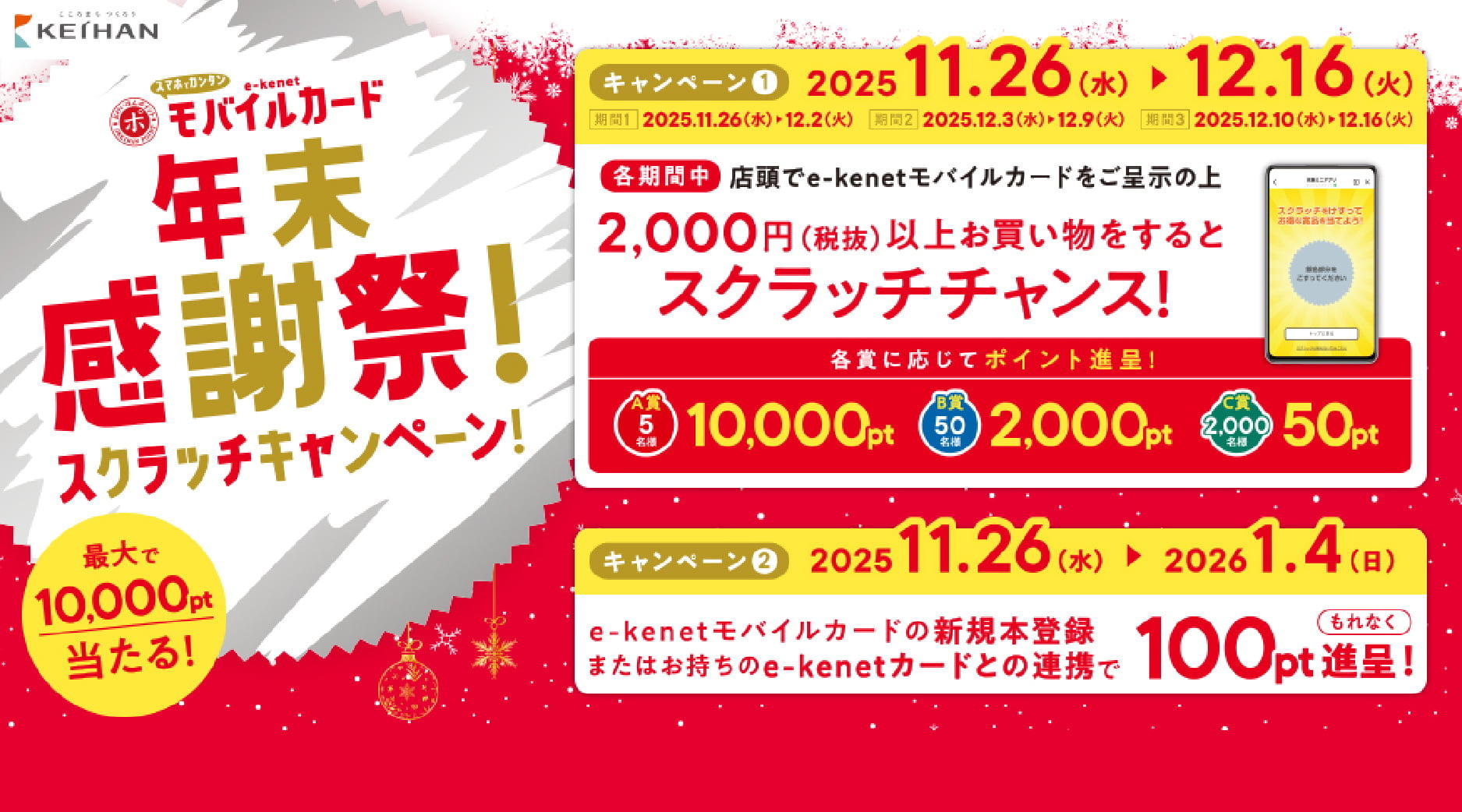 e-kenetモバイルキャンペーン