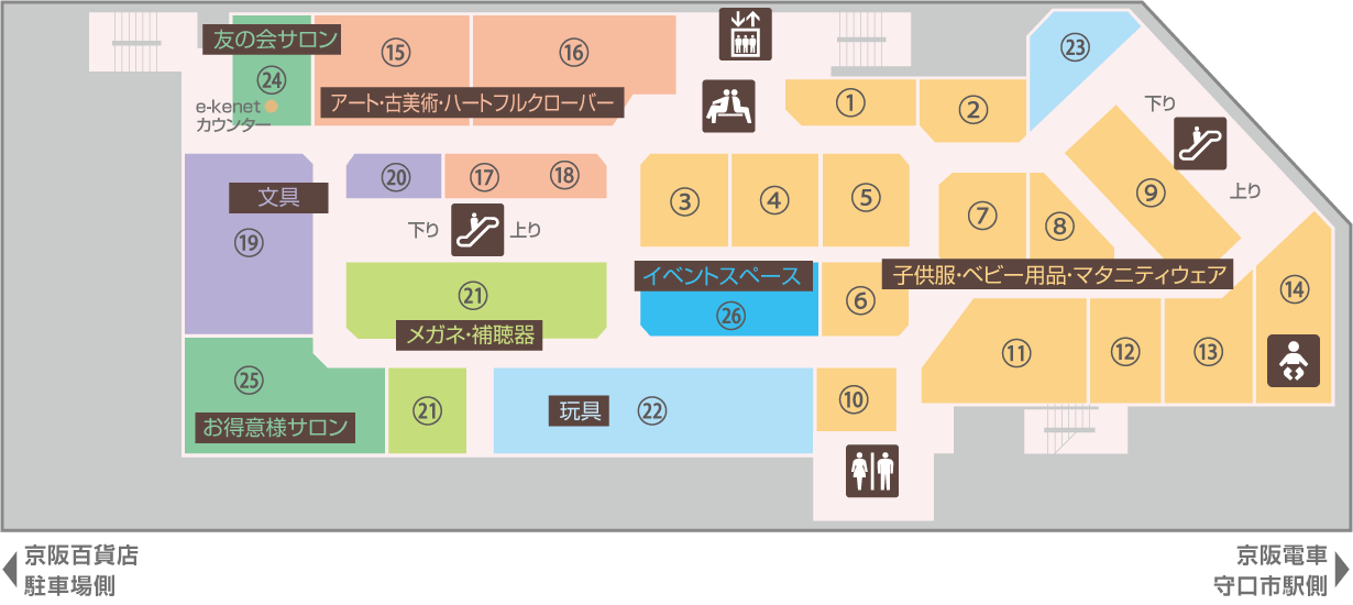 6F|フロアガイド|守口店