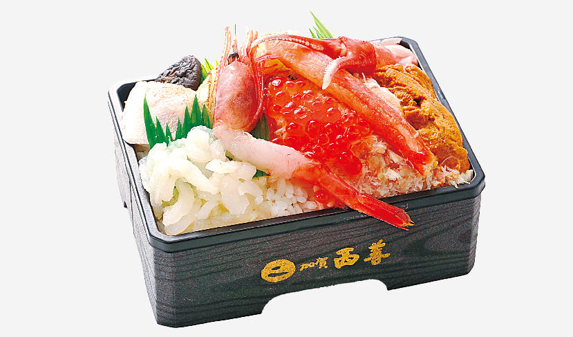  百万石幸盛弁当（白えび・のどぐろ入）