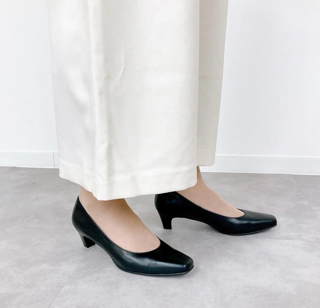 初めての黒パンプス フェア