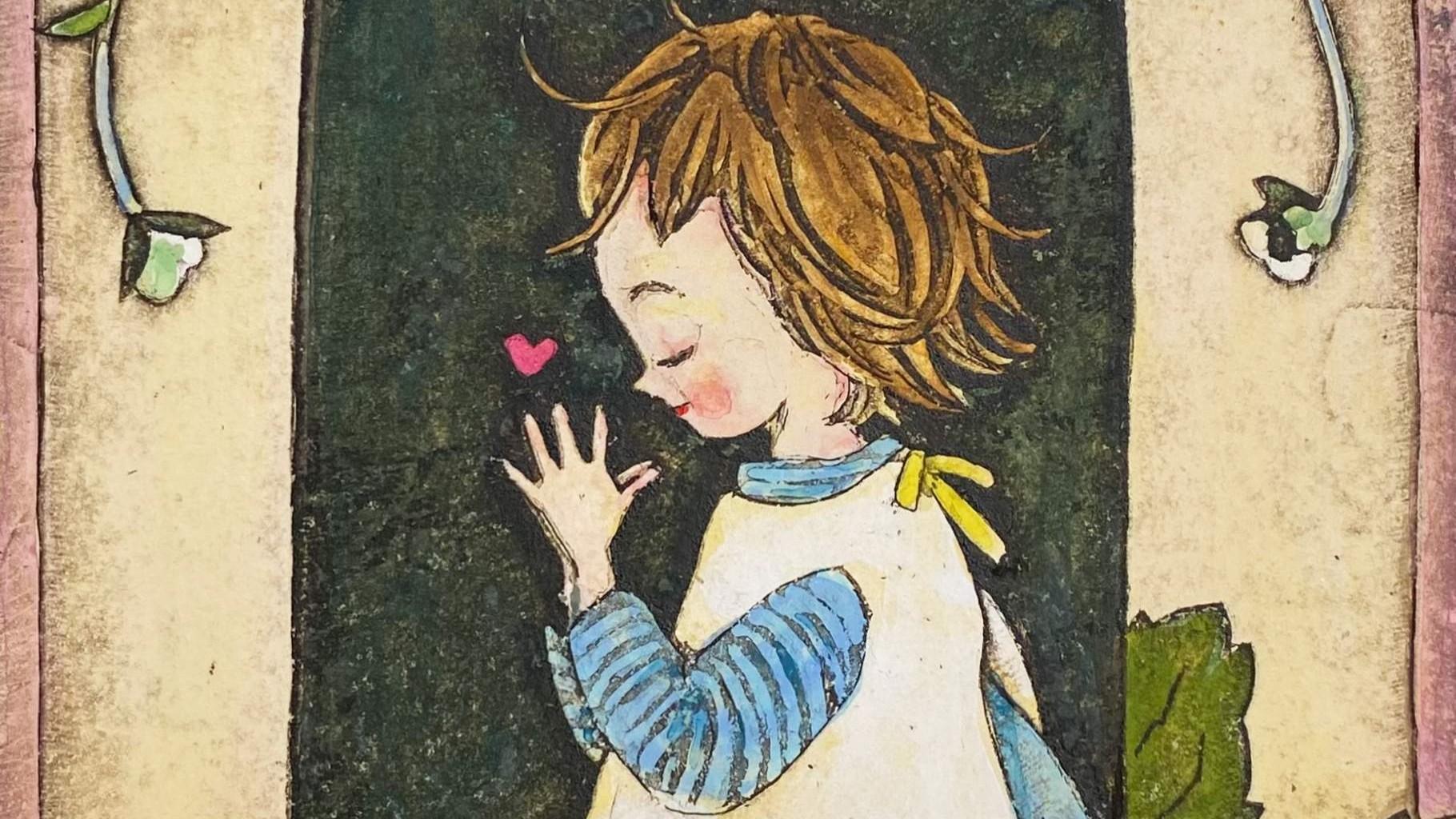 逸見 亜古 銅版画展