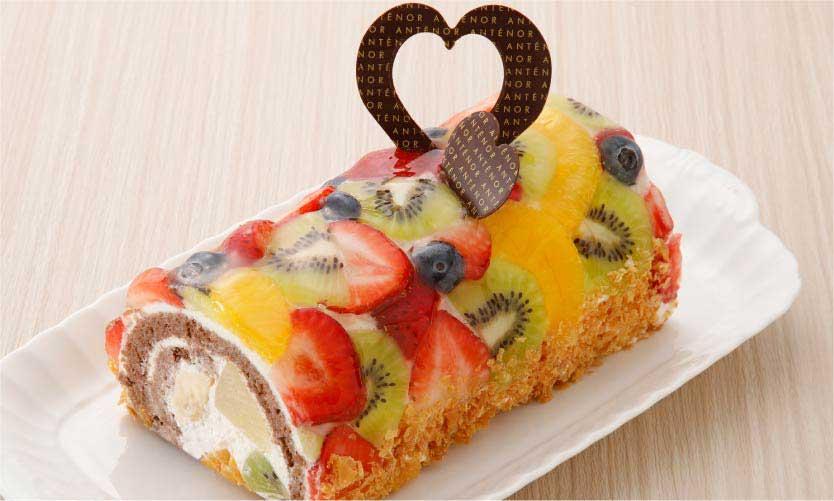 〈アンテノール〉おけいはん フルーツレインボーロール ～チョコ尽くし～