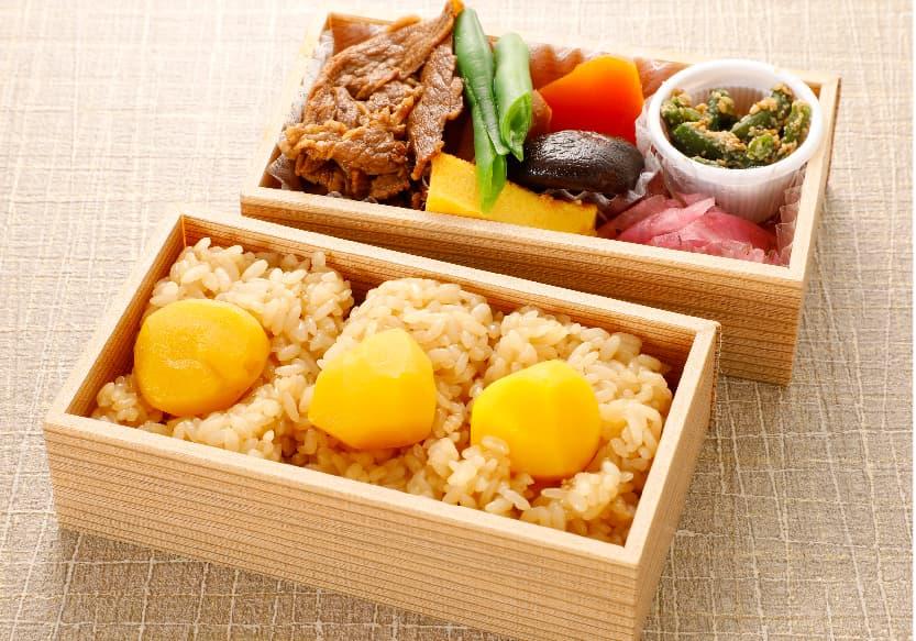 おこわ米八 月見二段重ね