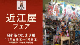 近江屋フェア　沼のたまり場