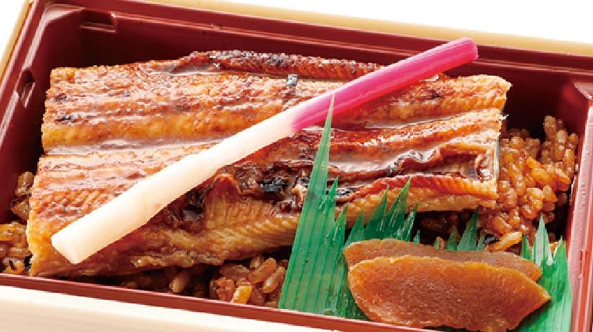 店内厨房自家製 三河一色一徹うなぎ重