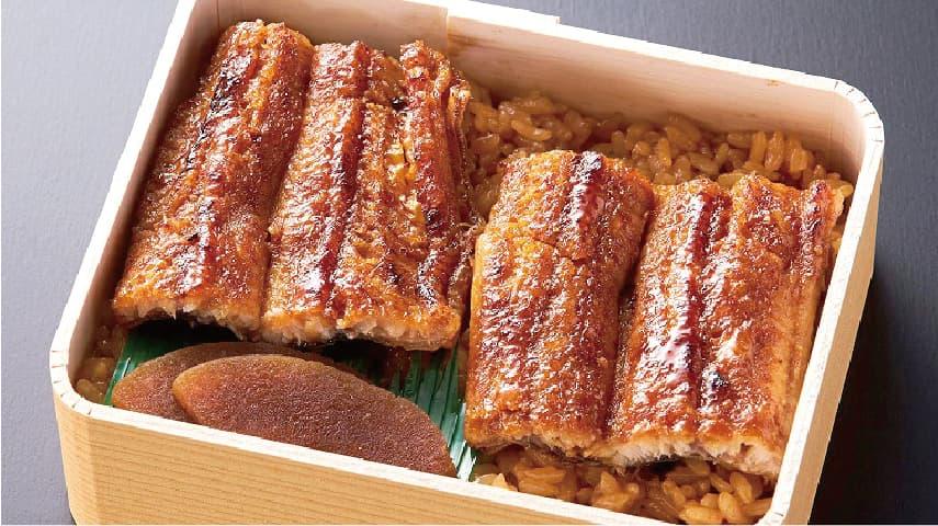 炭焼きうなぎの魚伊 上うなぎ弁当(2/3尾)