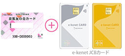 京阪友の会カード　e-kenet JCBカード